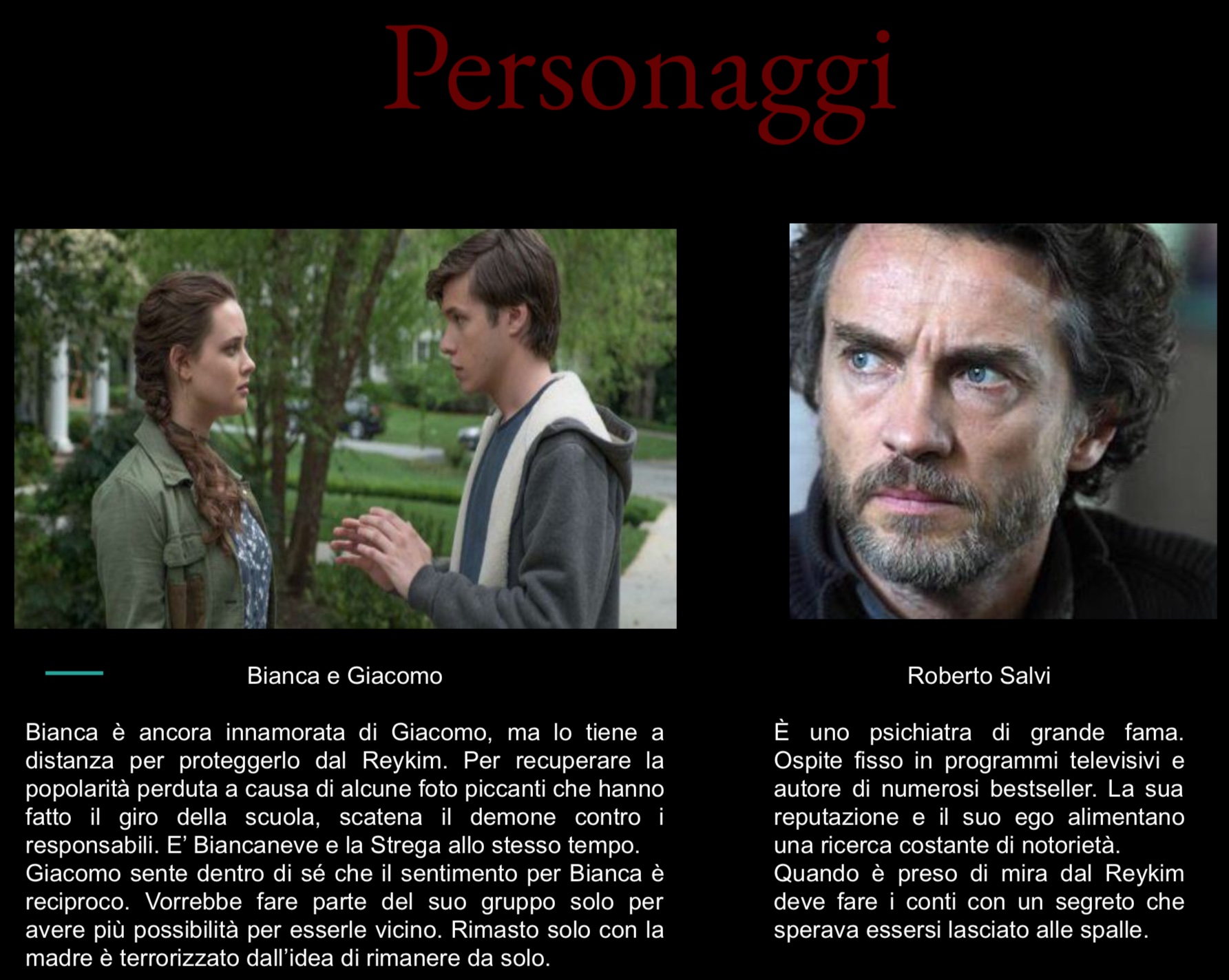 I Personaggi