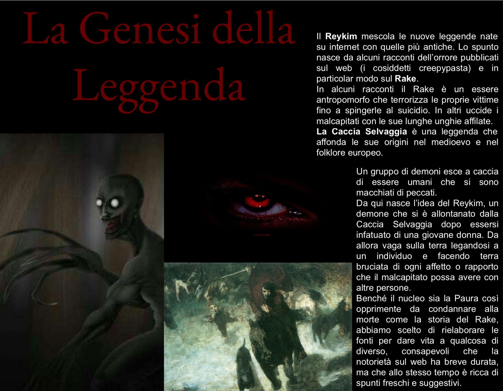 Le origini della leggenda